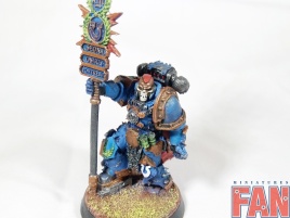 Warhammer 40k Forge World SM Ultramarine Legion Herald (Pro-Painted)
