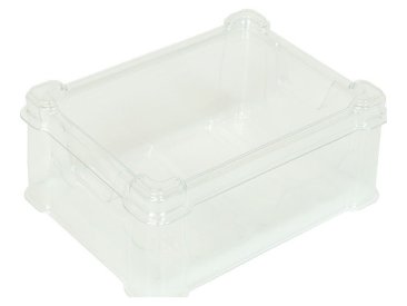 Пластиковая коробочка UniqTray System Card 80 (под стандартные карты), прозрачная