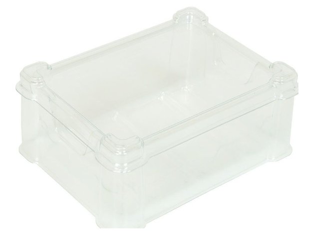 Пластиковая коробочка UniqTray System Card 80 (под стандартные карты), прозрачная