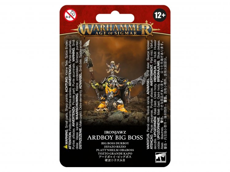 Ardboy Big Boss (предзаказ 2023, Age of Sigmar Orruk Warclans)