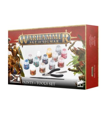 Warhammer Age of Sigmar Paint and Tools Set