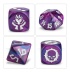 Blood Bowl Dark Elf Team Dice Set 99220912001 (Limited, OOP, New Unopened)
