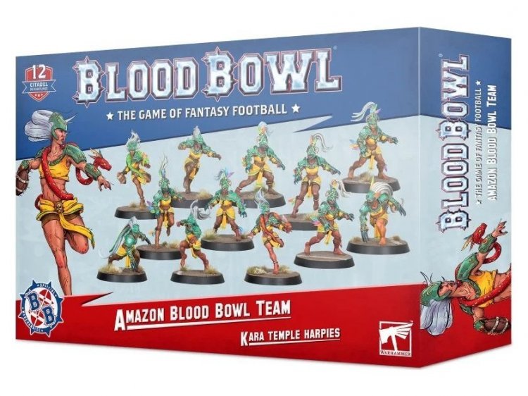Kara Temple Harpies - Amazon Team (Blood Bowl)