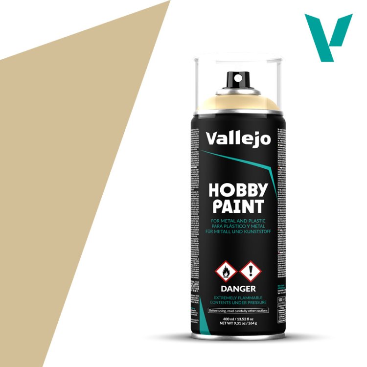 Грунтовка Vallejo Hobby Paint Spray: Bone White 28.013