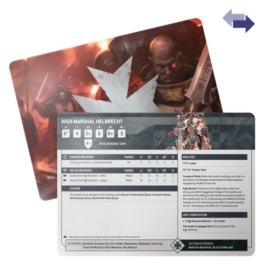 Datasheet Cards: Black Templars (предзаказ 2025)