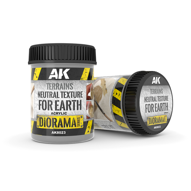 Краска AK Interactive Diorama. Terrains: Neutral Texture For Earth AK8023 (250 мл)