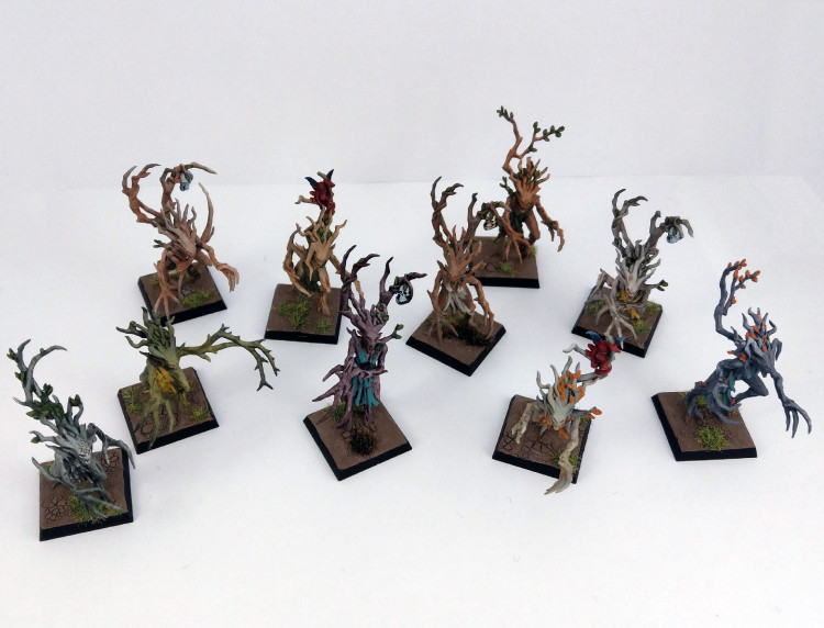 Warhammer AOS Sylvaneth Dryads x10 (Pro-Painted)