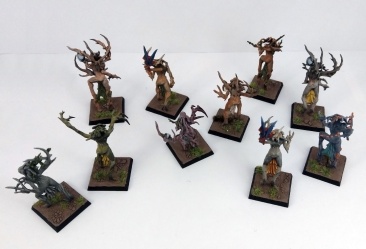Warhammer AOS Sylvaneth Dryads x10 (Pro-Painted)