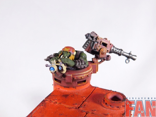 Warhammer 40k Ork Battlewagon (Pro-Painted)