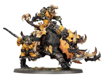 Tuskboss on Maw-grunta (Age of Sigmar, Orruk Warclans)