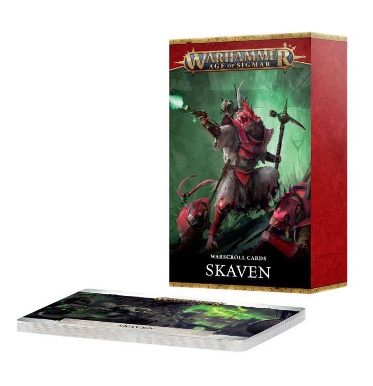 Warscroll Cards: Skaven (предзаказ 2024)