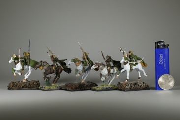 Warhammer Fantasy Battles Wood Elf Glade Riders x5 (Painted)