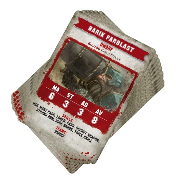 Blood Bowl: Team Card Pack – Dwarves