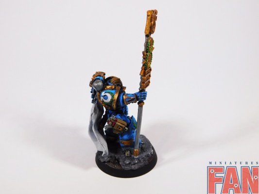 Warhammer 30000 Forge World SM Ultramarine Legion Herald (Pro-Painted)