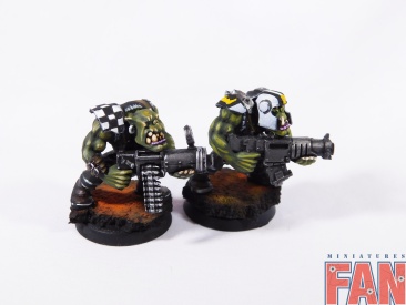 Warhammer 40k Ork Boyz x10 (Pro-Painted)
