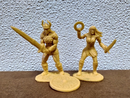 Варвар и Воительница (бежевый) Новый