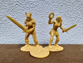 Варвар и Воительница (бежевый) Новый