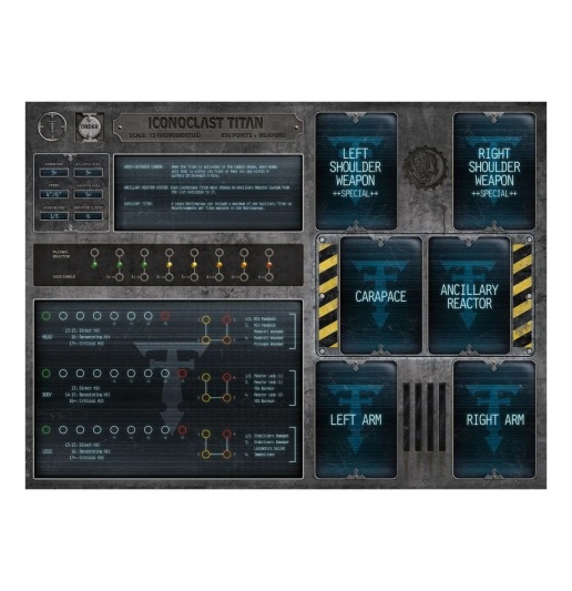 Миниатюры Warmaster Iconoclast Heavy Battle Titan