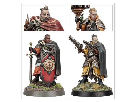 Freeguild Marshal &amp; Relic Envoy (предзаказ 2023, Age of Sigmar Сities of Sigmar)