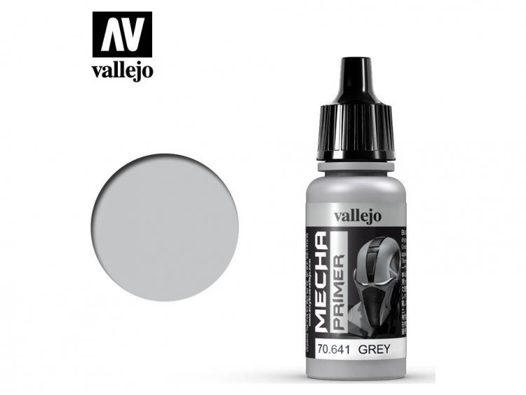 Грунтовка Vallejo Mecha Color: Grey 70.641 (17 мл)