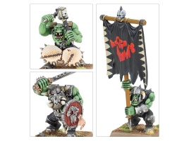 Orc Boyz and Orc Arrer Boyz Mob (The Old World, Orc & Goblin Tribes)
