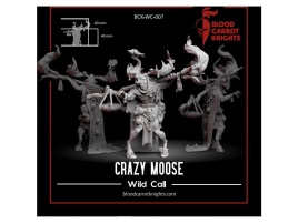 Сумасшедший лось | Игровая миниатюра 32 мм