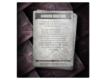 Ash Waste Nomads Tactics Cards (предзаказ 2022)