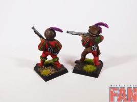 Warhammer Fantasy Battles Empire Handgunners x10 (Pro-Painted)