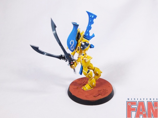 Warhammer 40k Craftworlds Wraithblades x5 (Pro-Painted)