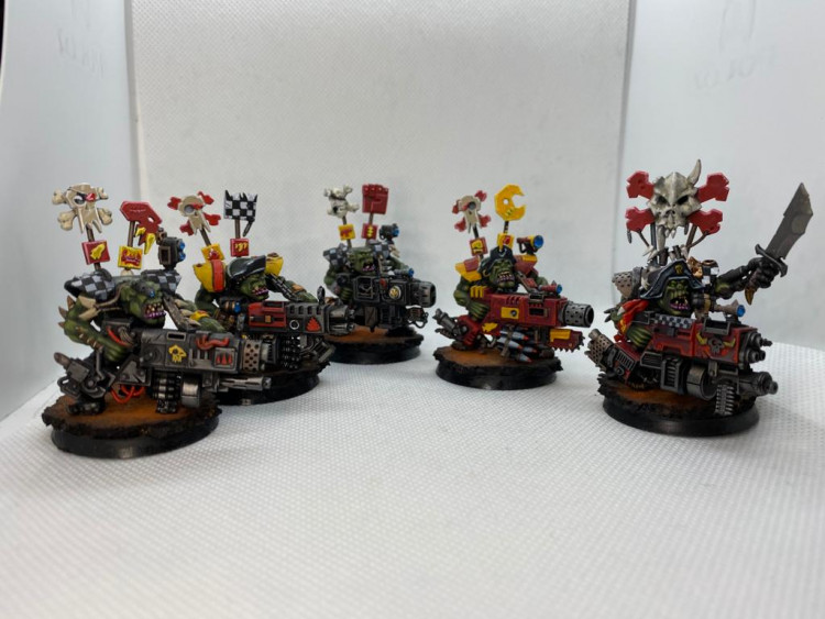 Warhammer 40k Orks Flash Gitz x5 (Pro-Painted)