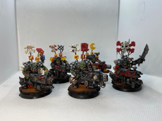 Warhammer 40k Orks Flash Gitz x5 (Pro-Painted)