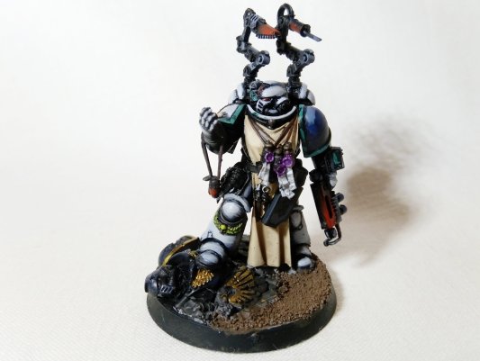 Warhammer 40000 Space Marine Primaris Apothecary (Pro-Painted)