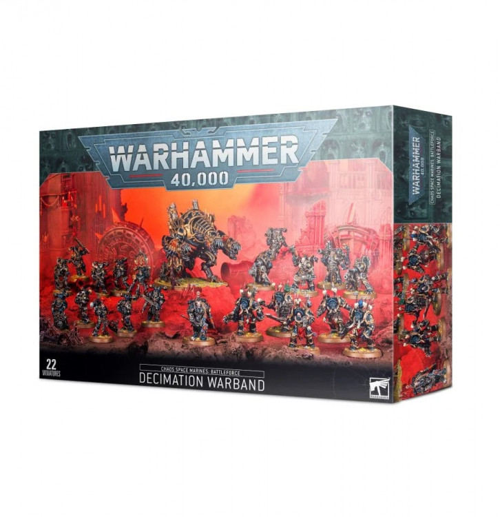 Chaos Space Marines: Battleforce – Decimation Warband