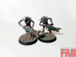 Warhammer 40k Necron Warriors x10 (Pro-Painted Steel)