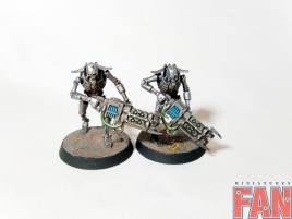Warhammer 40k Necron Warriors x10 (Pro-Painted Steel)
