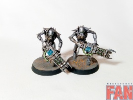 Warhammer 40k Necron Warriors x10 (Pro-Painted Steel)