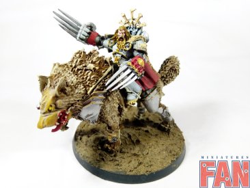 Warhammer 40k Space Wolves Canis Wolfborn (Pro-Painted)