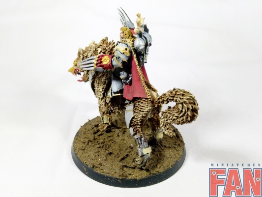 Warhammer 40k Space Wolves Canis Wolfborn (Pro-Painted)