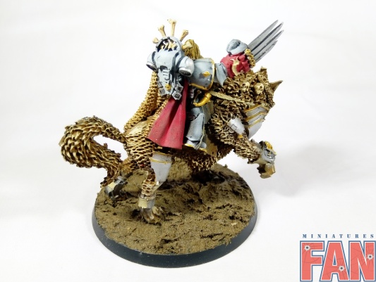 Warhammer 40k Space Wolves Canis Wolfborn (Pro-Painted)