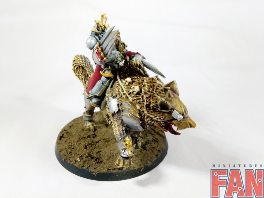 Warhammer 40k Space Wolves Canis Wolfborn (Pro-Painted)