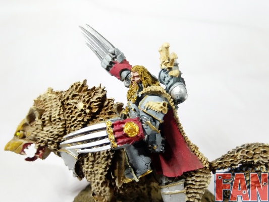Warhammer 40k Space Wolves Canis Wolfborn (Pro-Painted)
