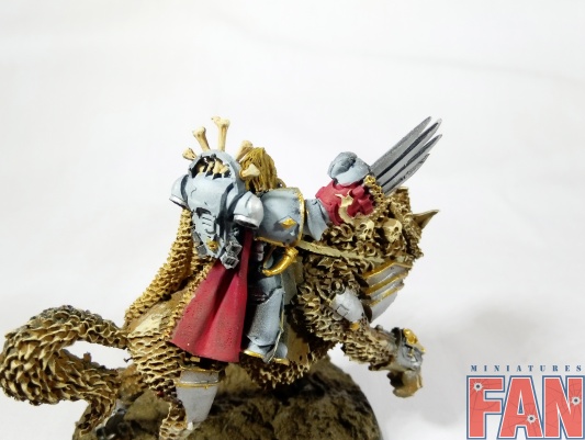 Warhammer 40k Space Wolves Canis Wolfborn (Pro-Painted)