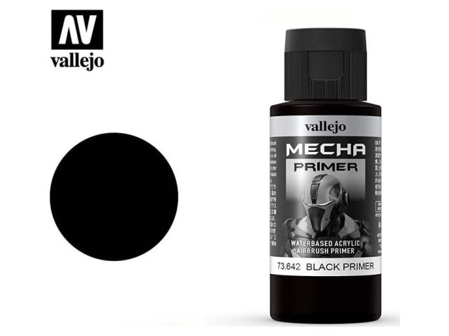 Грунтовка Vallejo Mecha Color: Black 73.642