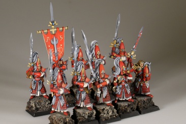 Warhammer Fantasy Battles High Elf Swordmasters x10 (Painted)