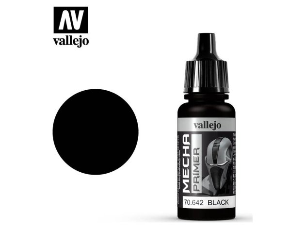Грунтовка Vallejo Mecha Color: Black (17 мл)