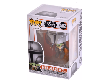 Фигурка Funko POP! Star Wars: Mandalorian: Mandalorian with Grogu