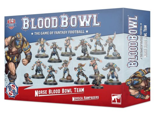 Blood Bowl: Norse Team - Norsca Rampagers