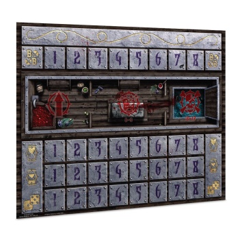 Blood Bowl: Dark Elf Pitch & Dugouts