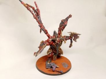Warhammer Age of Sigmar Blades of Khorne Skarbrand (Pro-Painted, magnet wings)