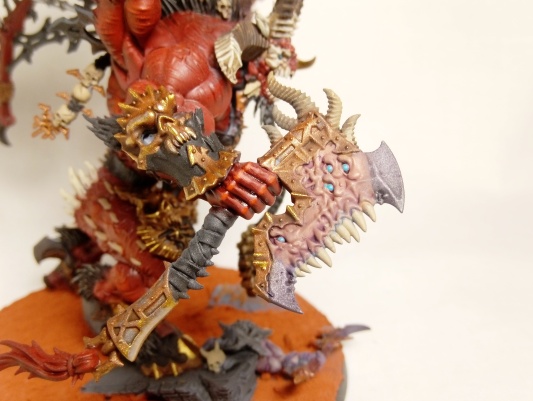 Warhammer Age of Sigmar Blades of Khorne Skarbrand (Pro-Painted, magnet wings)